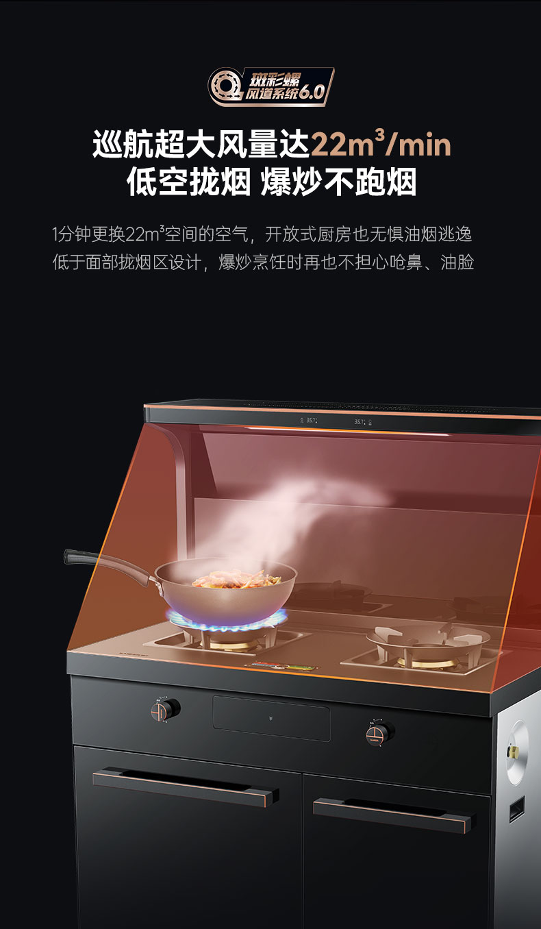 帥豐星辰X1雙子星蒸烤獨(dú)立(100S)集成灶