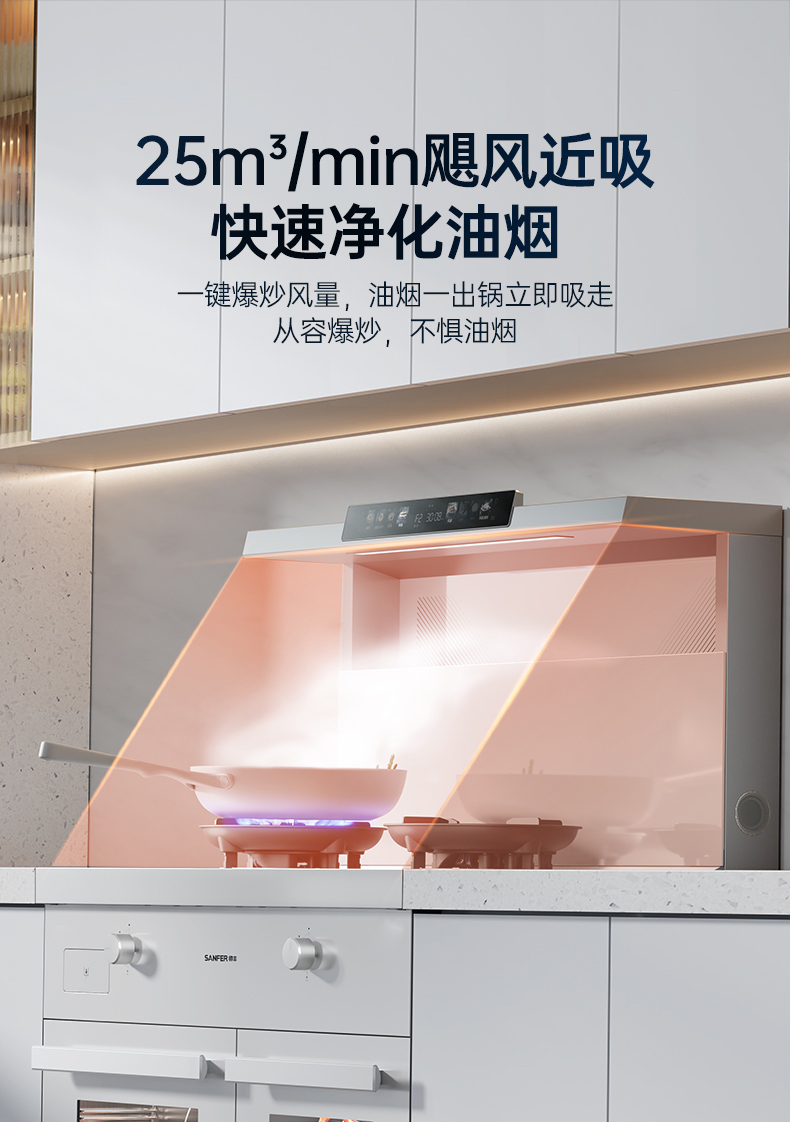 帥豐天機(jī)3蒸烤獨(dú)立（白）集成灶