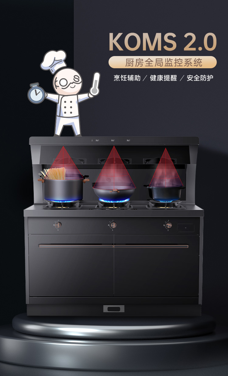 帥豐S69蒸烤獨(dú)立集成灶