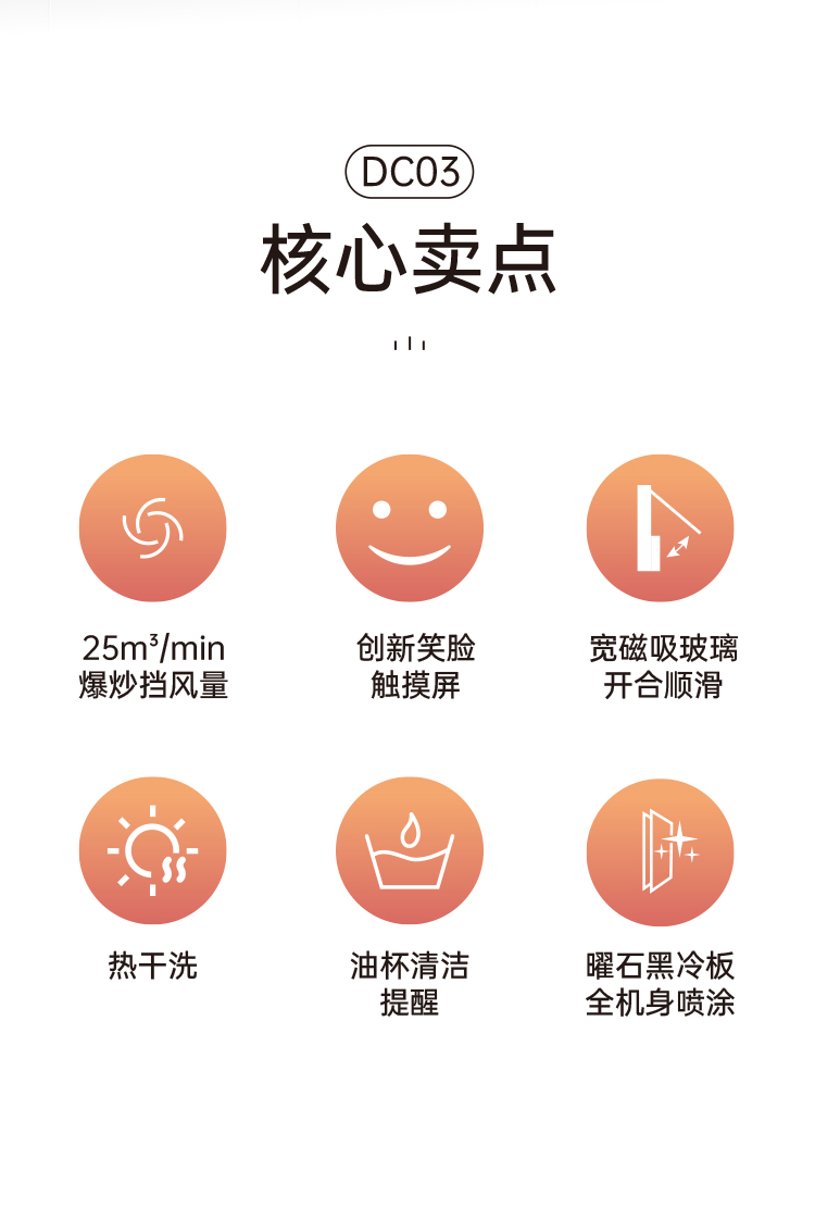 帥豐DC03上排煙機煙機灶具